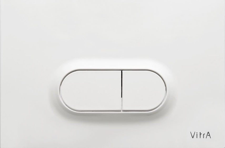 Vitra Loop O Kumanda Paneli, Parlak Beyaz 740-0500